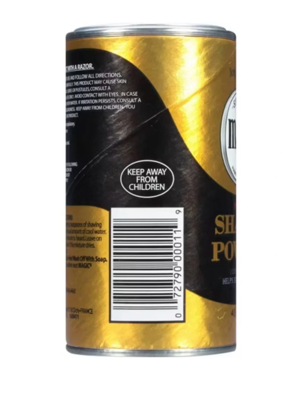 Magic Gold & Black Fragrant Shaving Powder for Men